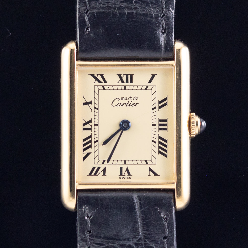 CARTIER LM MUST DE TANK REF.590005