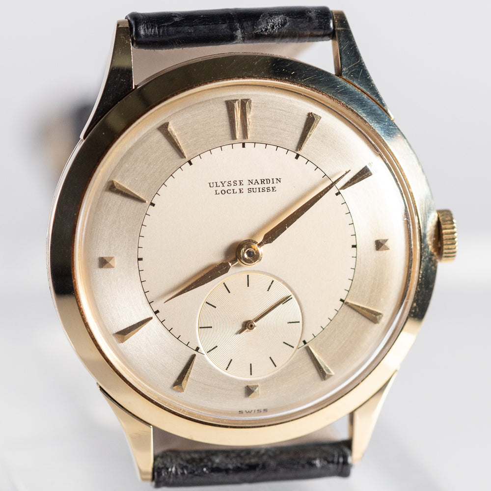 ULYSSE NARDIN Calatrava 14K Yellow Gold