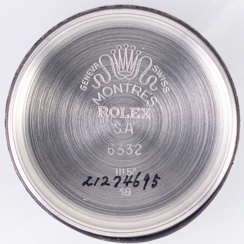 ROLEX Semi Bubble Back REF.6332 SIDE FALT EXPLORER DIAL