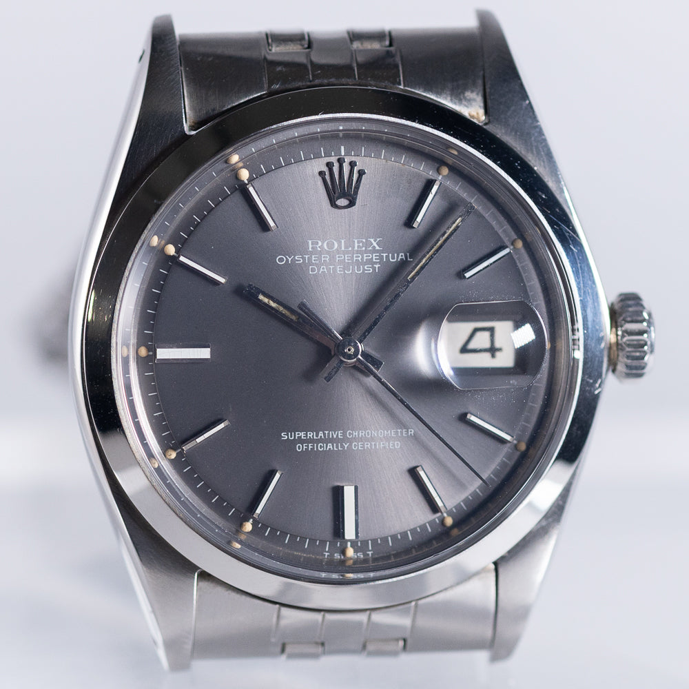 ROLEX DATEJUST Ref.1600 Gray Dial