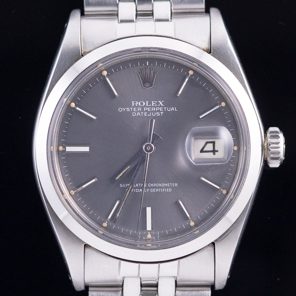 ROLEX DATEJUST Ref.1600 Gray Dial