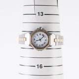 CARTIER SM SANTOS OCTAGON Ref.0907 Automatic Godron Bracelet