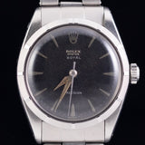ROLEX OYSTER ROYAL Black Gilt Dial Ref.6427