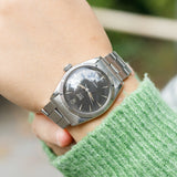 ROLEX OYSTER ROYAL Black Gilt Dial Ref.6427