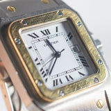CARTIER LM Santos Carree Ref.2961 w.BOX & paper