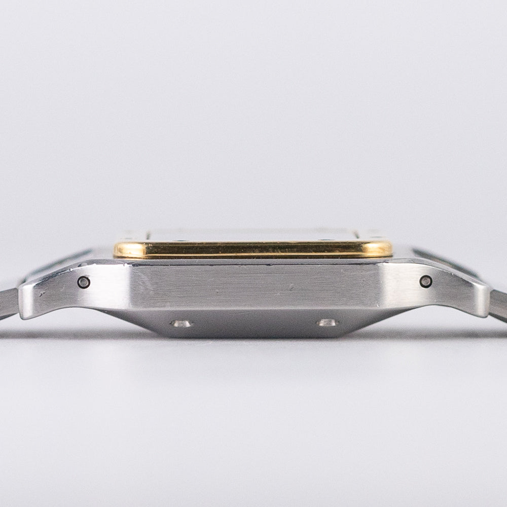 CARTIER LM Santos Carree Ref.2961 w.BOX & paper