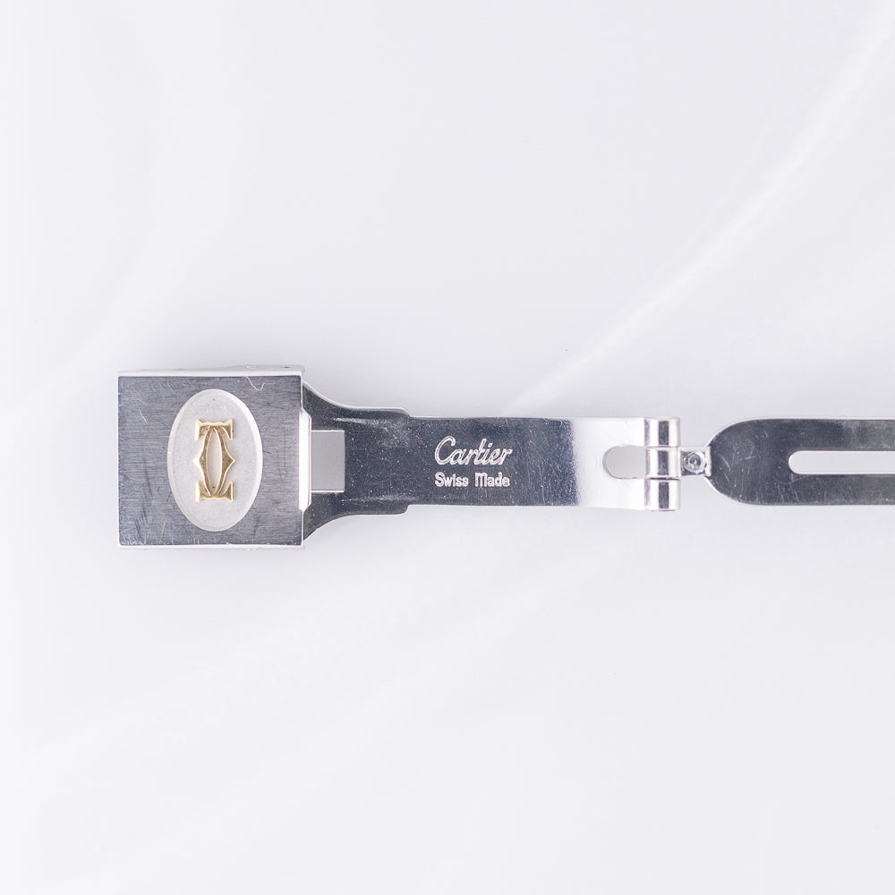 CARTIER LM Santos Carree Ref.2961 w.BOX & paper