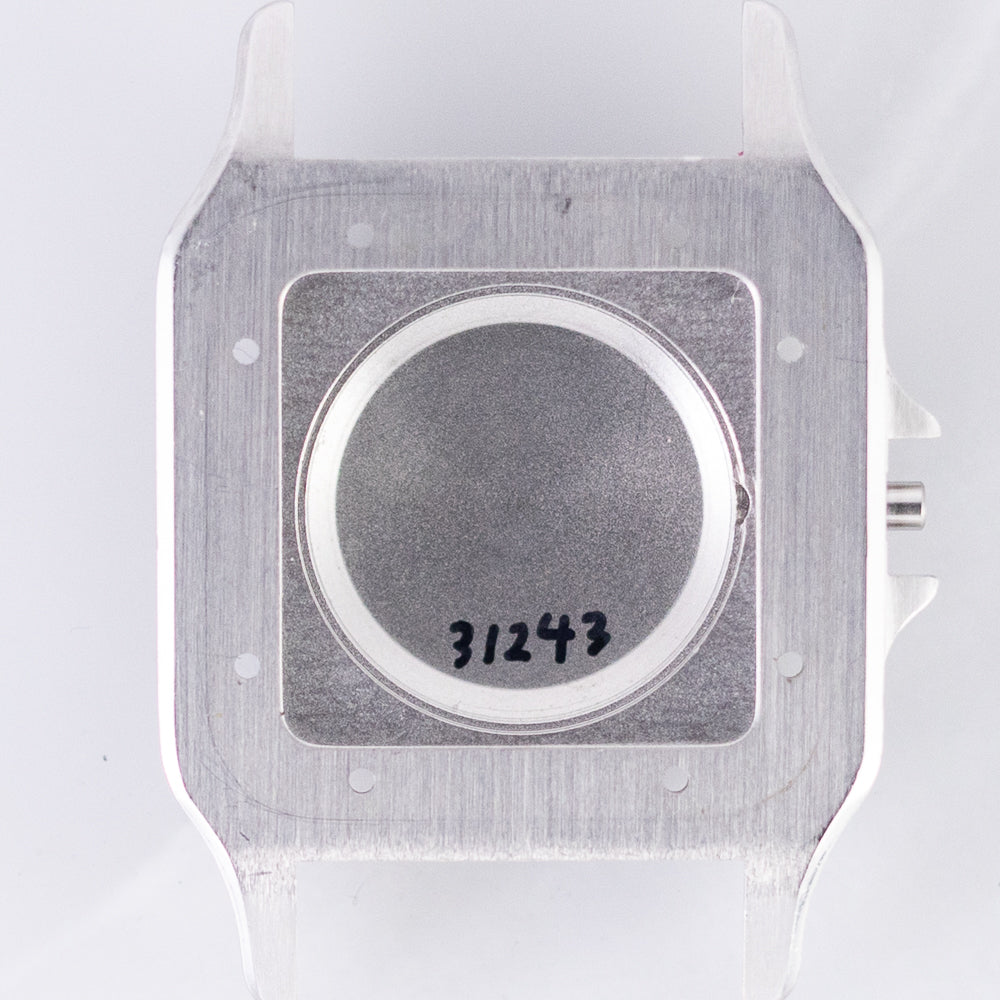 CARTIER LM Santos Carree Ref.2961 w.BOX & paper