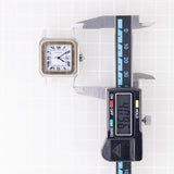 CARTIER LM Santos Carree Ref.2961 w.BOX & paper