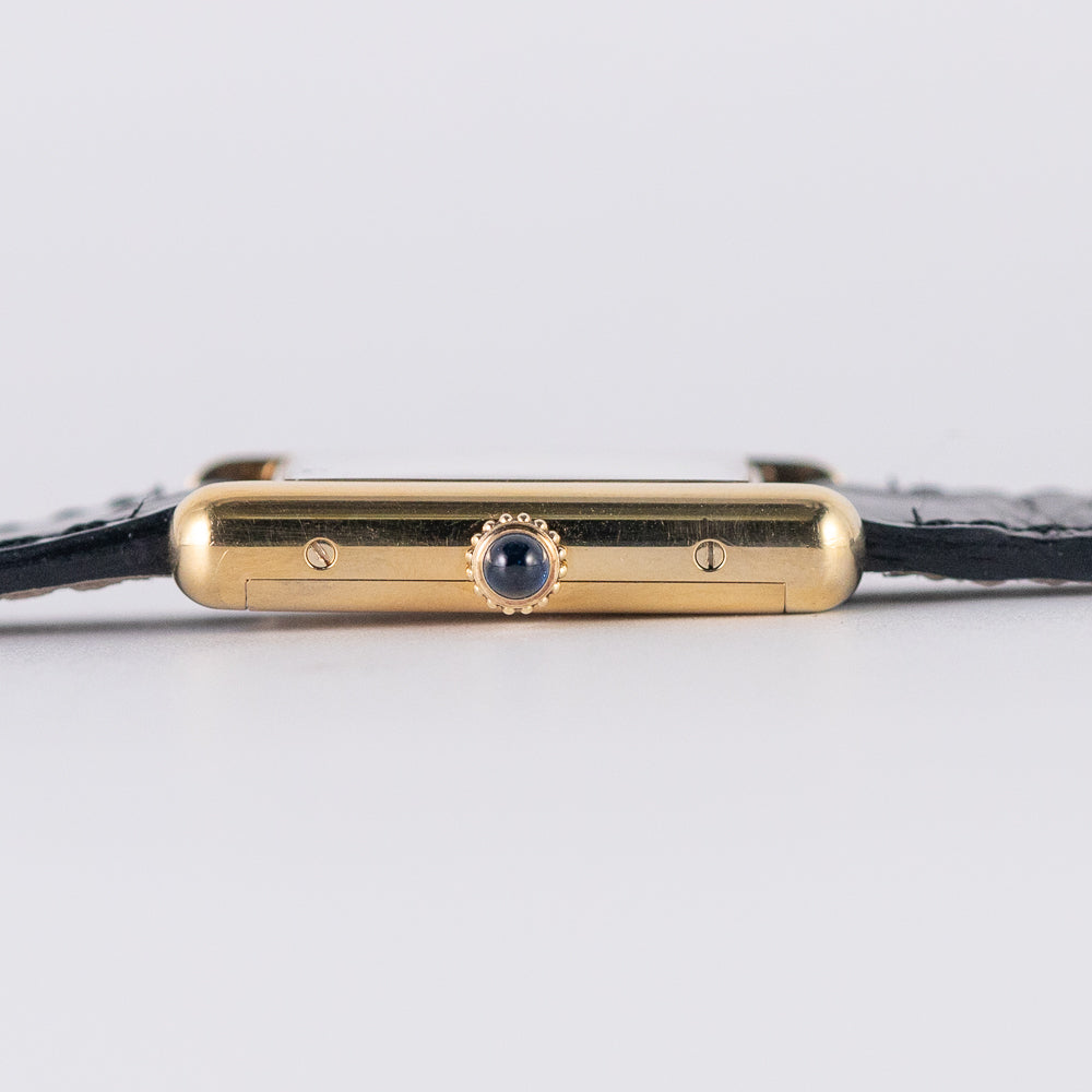 CARTIER LM MUST DE TANK BLACK ROMAN MANUAL