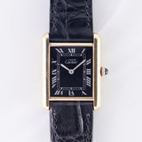 CARTIER LM MUST DE TANK BLACK ROMAN MANUAL