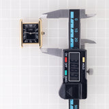 CARTIER LM MUST DE TANK BLACK ROMAN MANUAL