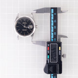 ROLEX DATEJUST Ref.1603 Bamboo Bezel Black Gilt Dial