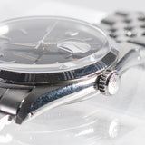 ROLEX DATEJUST Ref.1603 Bamboo Bezel Black Gilt Dial