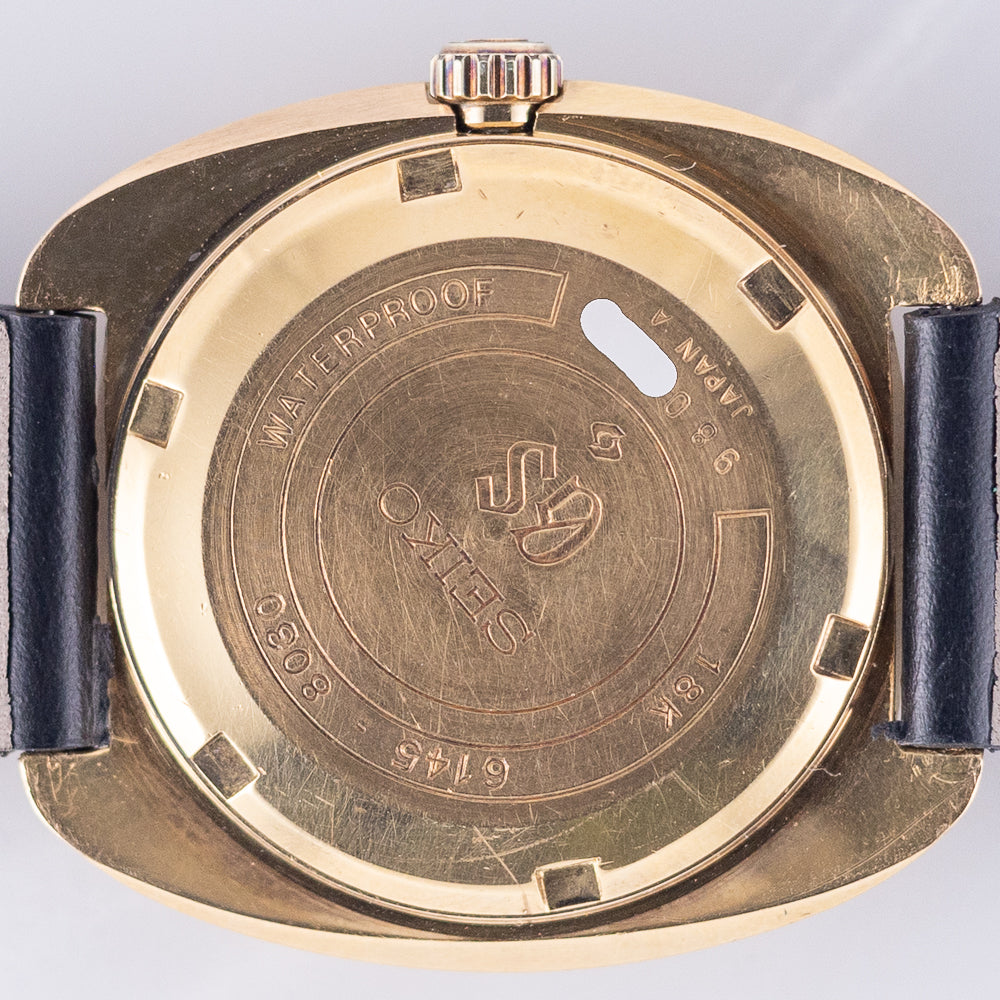 GRAND SEIKO Ref.6145-8030 Starlight Dial W.18K BUCKLE