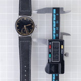 ULYSSE NARDIN Black Gilt Dial 1930's