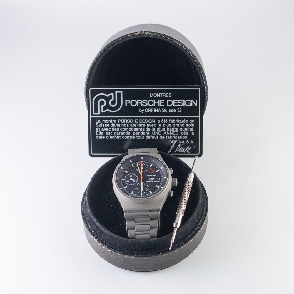 Porsche Design By Orfina Military Chronograph PD01 Ref.7177 w.BOX