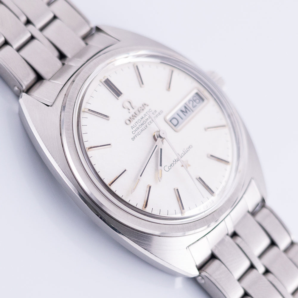 OMEGA Constellation Ref.168.019 w.Ref.1093/515 Elastic Bracelet and BOX