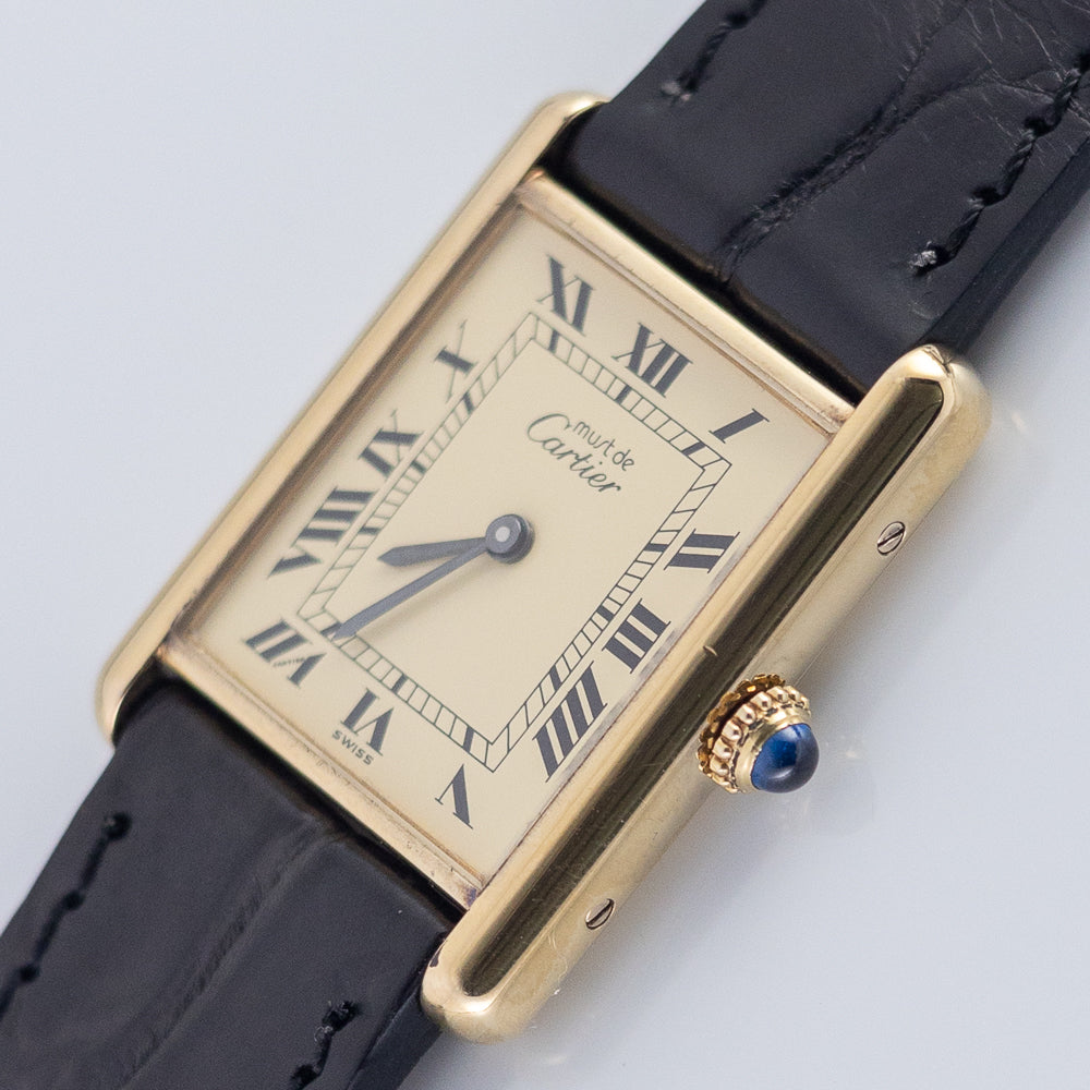 CARTIER LM MUST DE TANK w.BOX Cal.78-1