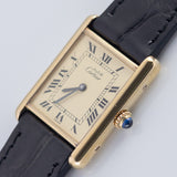 CARTIER LM MUST DE TANK w.BOX Cal.78-1