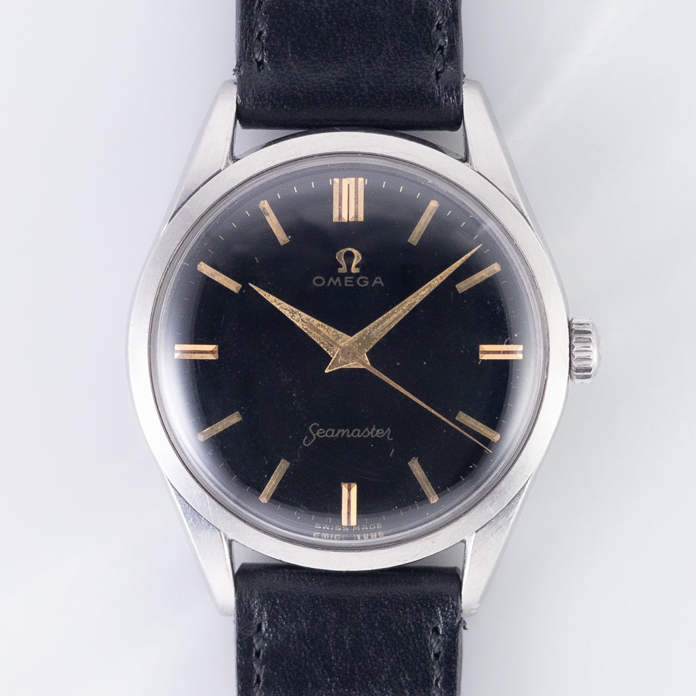 OMEGA Seamaster Black Gilt Dial Ref.2938-1SC
