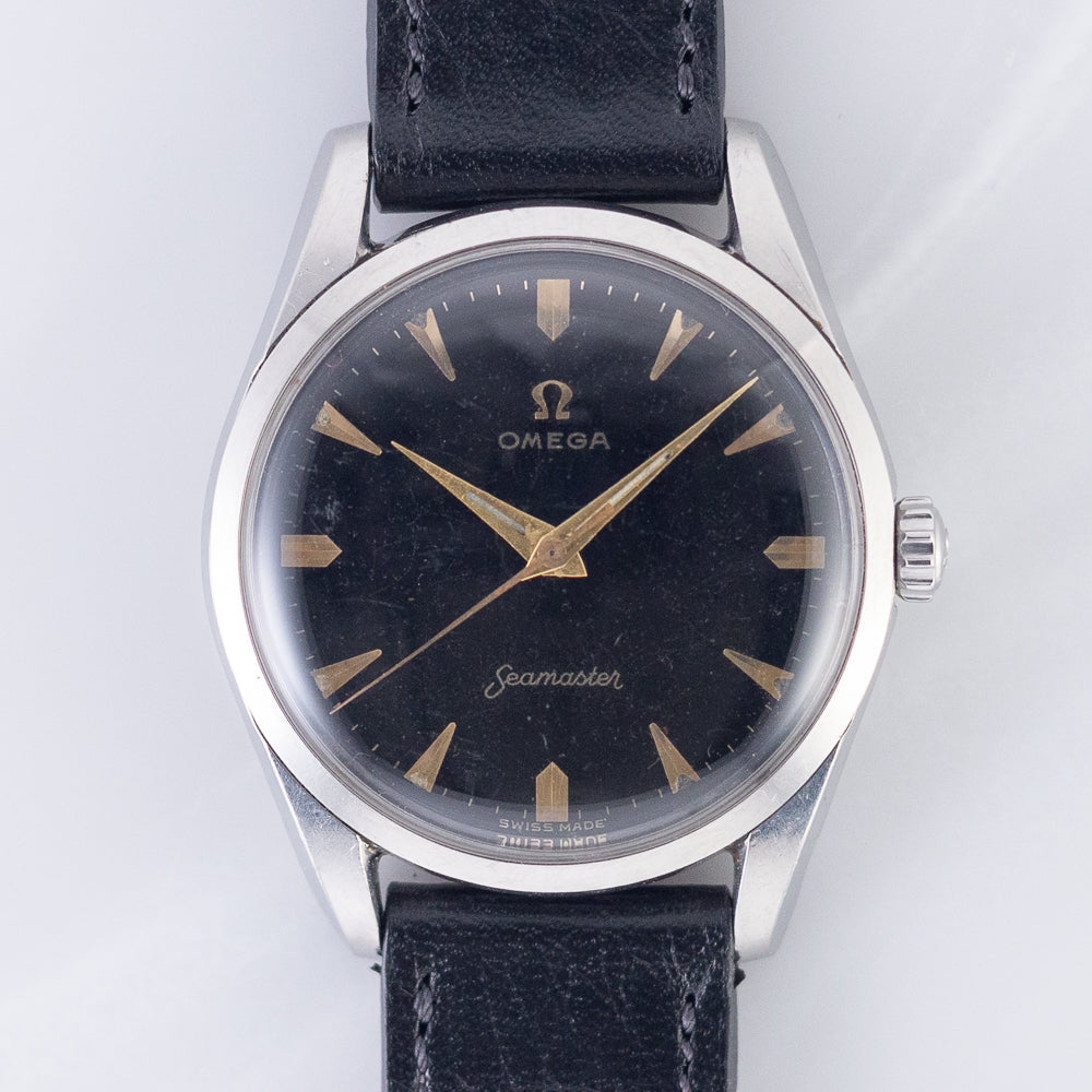 OMEGA Seamaster Black Gilt Dial Ref.2938-1