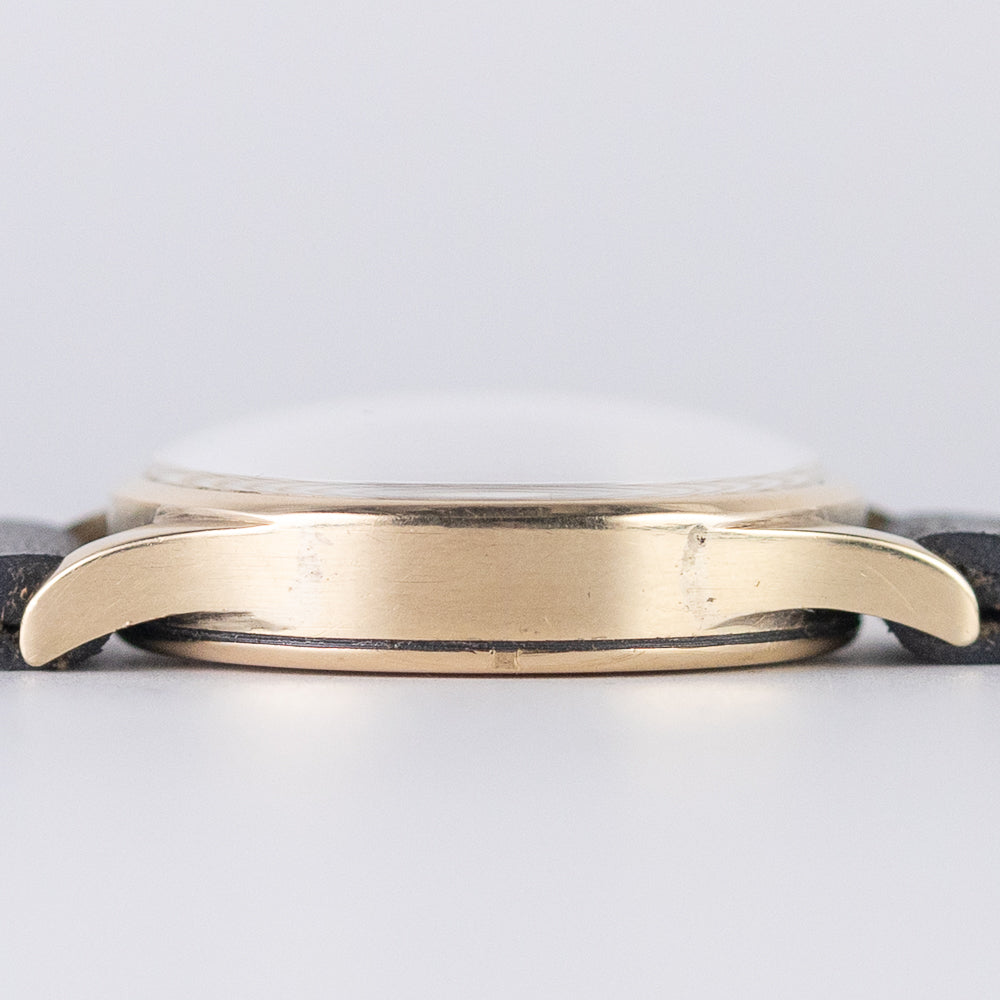 IWC Calatrava Cal.83 14KYG Earliest Screw-in Case Back 1939 w.Extract from the Archives