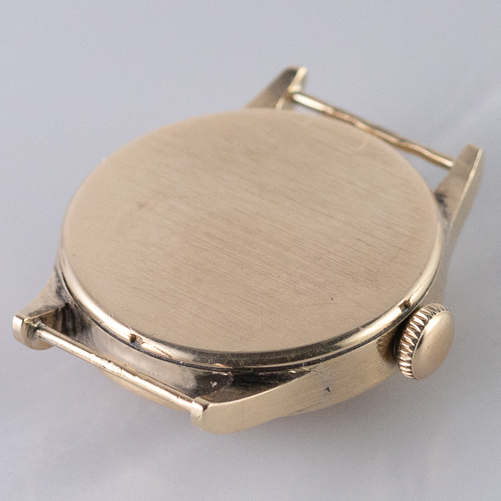 IWC Calatrava Cal.83 14KYG Earliest Screw-in Case Back 1939 w.Extract from the Archives