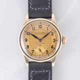 IWC Calatrava Cal.83 14KYG Earliest Screw-in Case Back 1939 w.Extract from the Archives