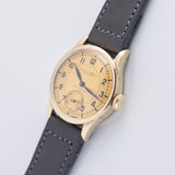 IWC Calatrava Cal.83 14KYG Earliest Screw-in Case Back 1939 w.Extract from the Archives