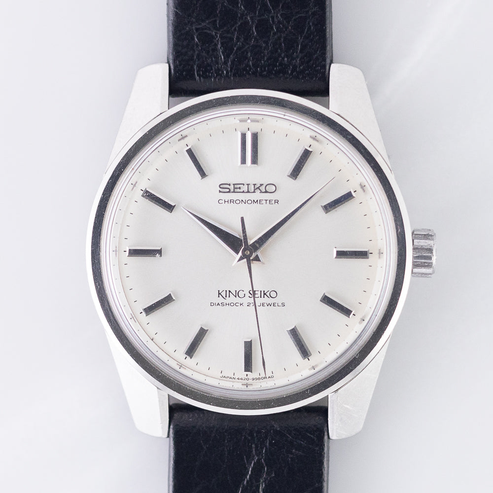 ヴィンテージKING SEIKO クロノメーター4420-9990 KING SEIKO REF.4420-9990 44KS CHRONOMETER – TIMEANAGRAM