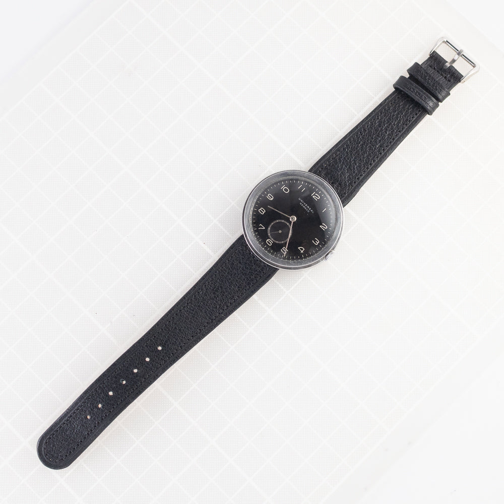 UNIVERSAL GENEVE OVERSIZE 40mm DISCO VOLANTE 1930's