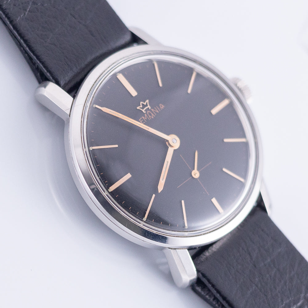 LEMANIA Cal.3000 Black Matte Dial Ref.936-65