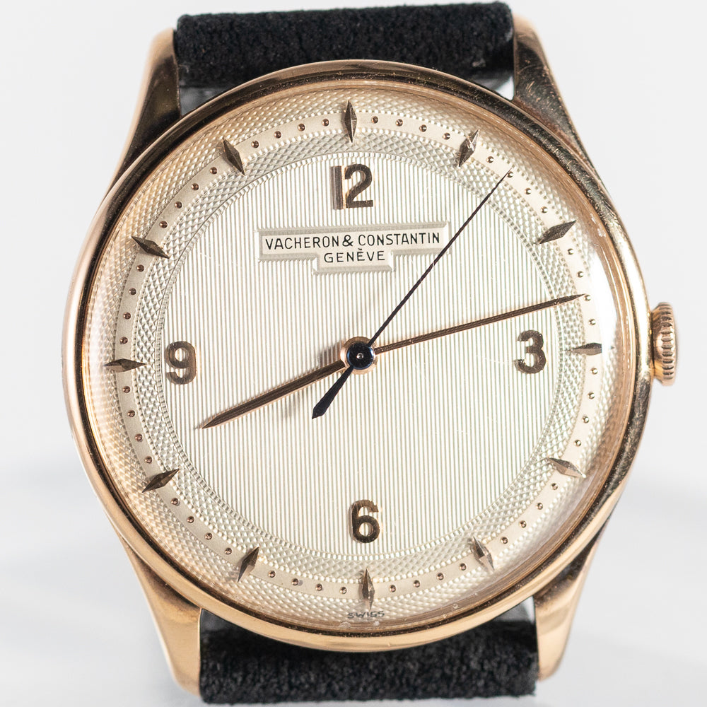 VACHERON & CONSTANTIN 18K Rose Gold Multi-Guilloche Dial