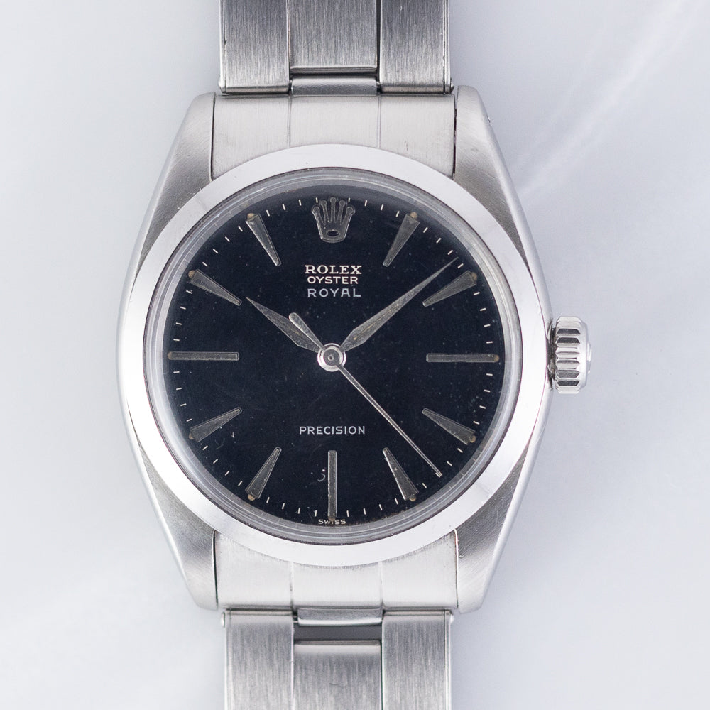 ROLEX OYSTER ROYAL Ref.6426 Black Gilt Dial