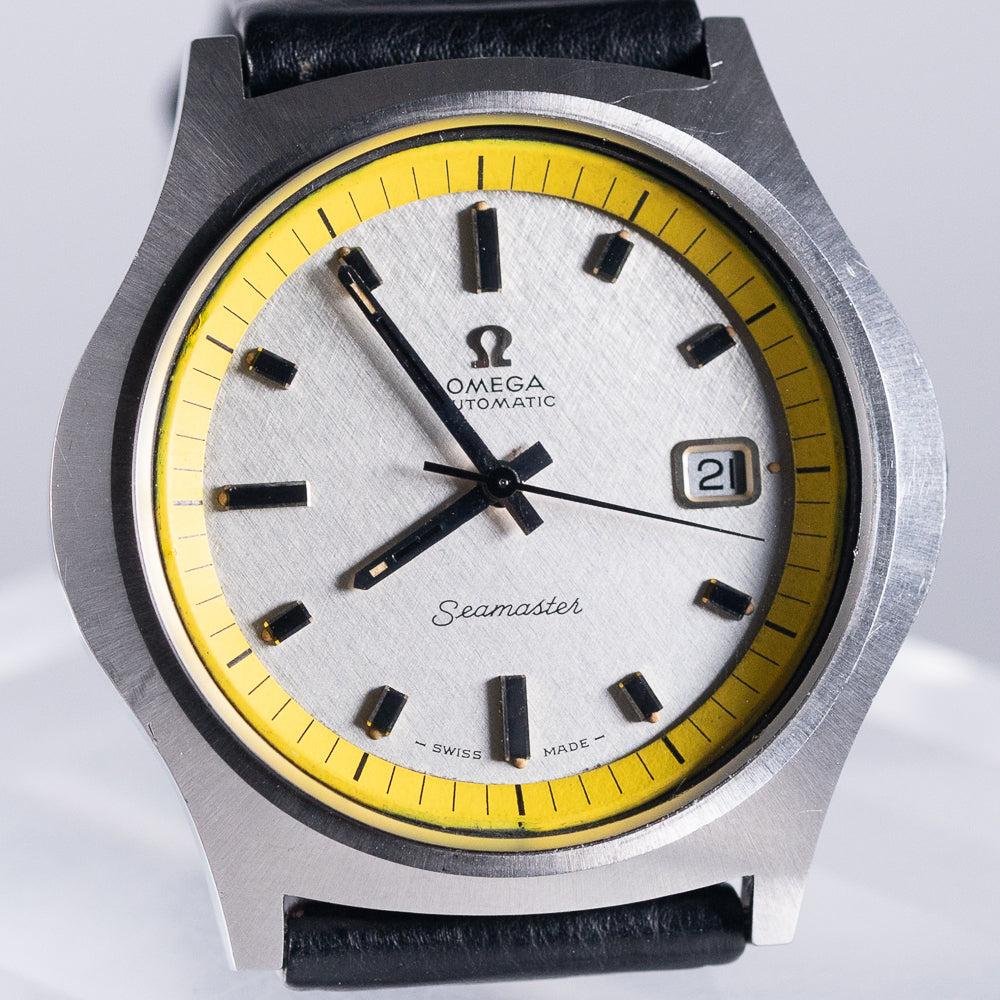 OMEGA Seamaster Ref.166.066 Big Yellow Linen Dial