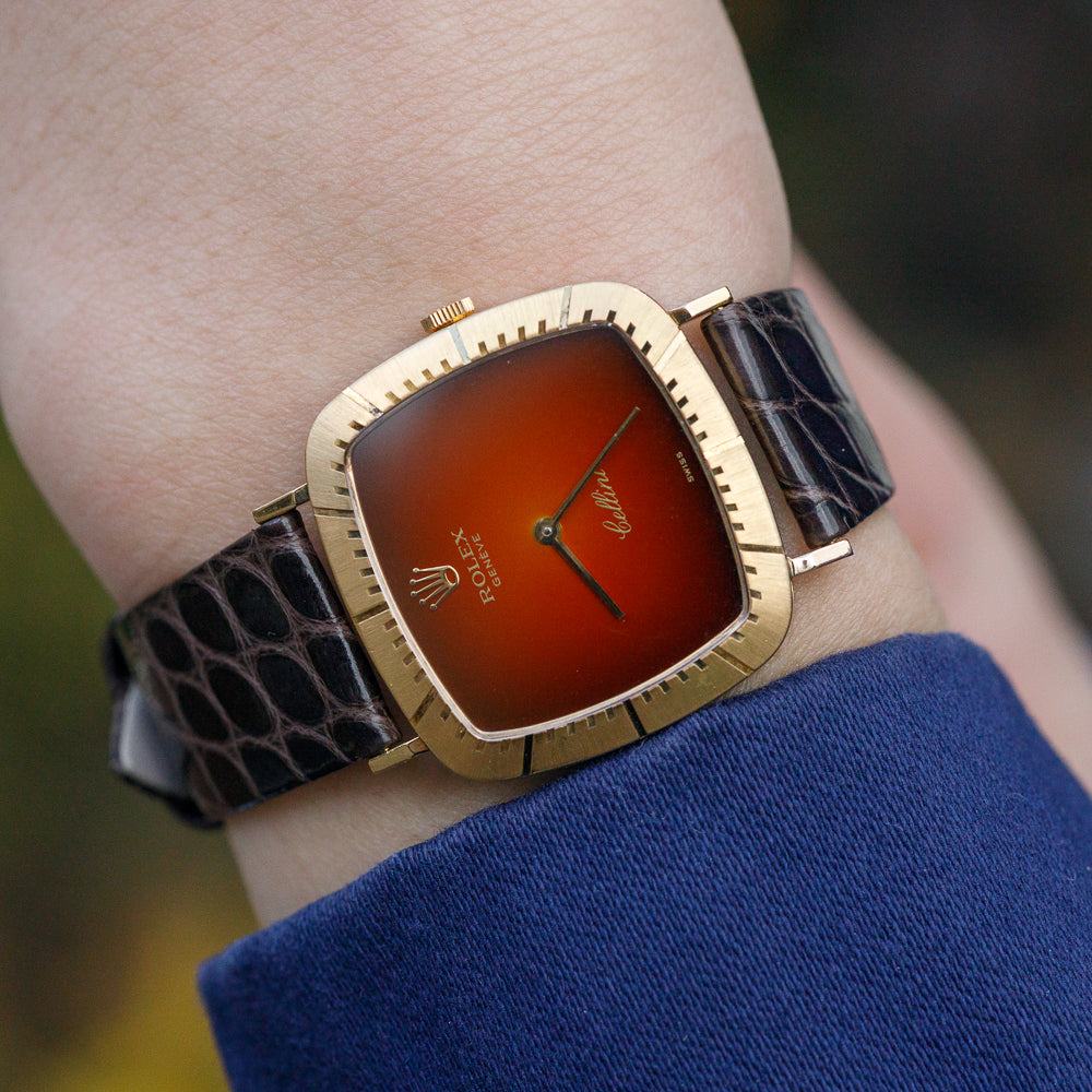 ROLEX CELLINI REF.4084 Red Vignette
