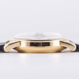 OMEGA Seamaster Ref.2849 18K Yellow Gold Black Gilt Dial w.Box and Paper