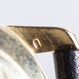 OMEGA Seamaster Ref.2849 18K Yellow Gold Black Gilt Dial w.Box and Paper