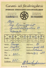 OMEGA Seamaster Ref.2849 18K Yellow Gold Black Gilt Dial w.Box and Paper