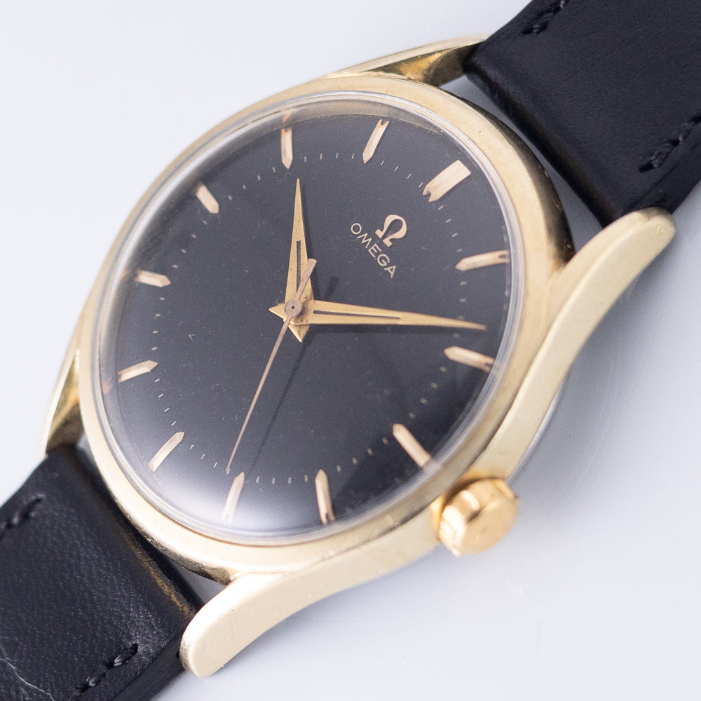 OMEGA Black Gilt two Tone Dial Ref.2892-1SC