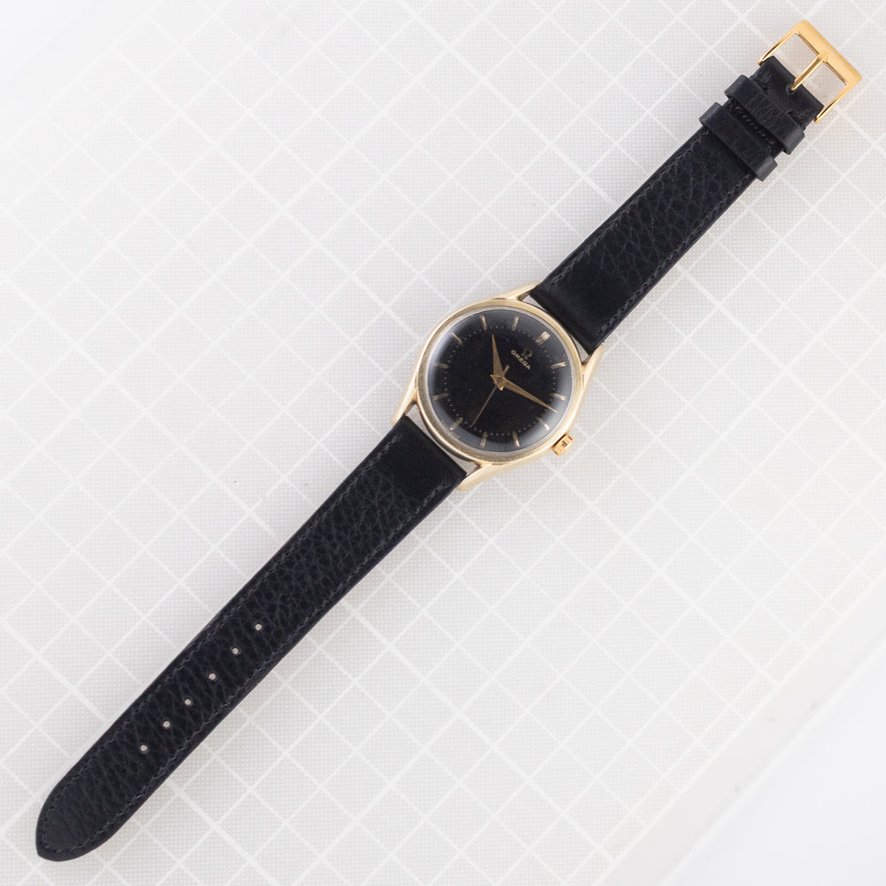 OMEGA Black Gilt two Tone Dial Ref.2892-1SC