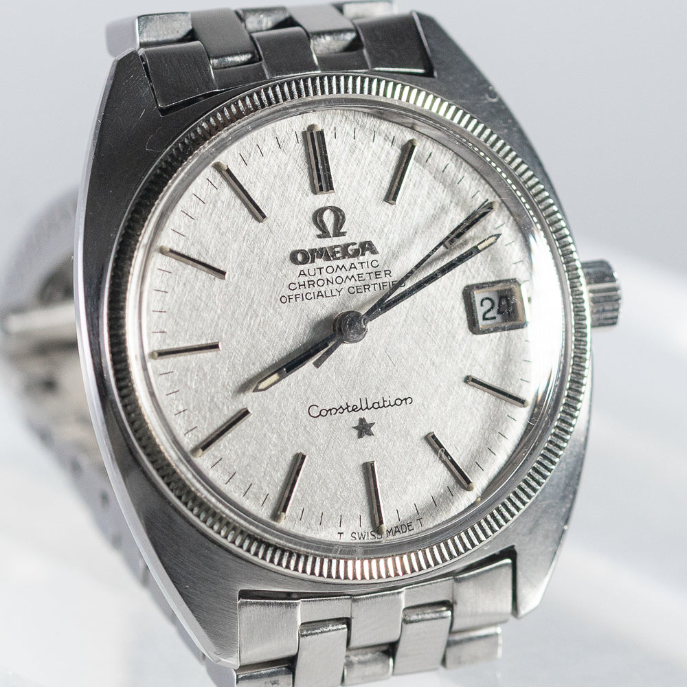 OMEGA Constellation Linen Dial Ref.168.027