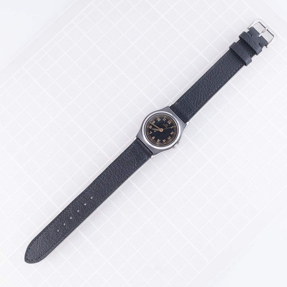 OMEGA Ref.389 Tre-Tacche Black Gilt Dial