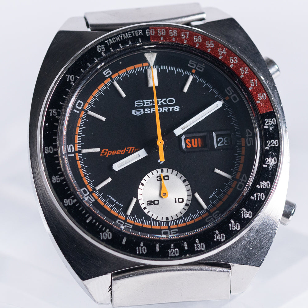 SEIKO COKE 5 SPORTS SPEED TIMER REF.6139-6032