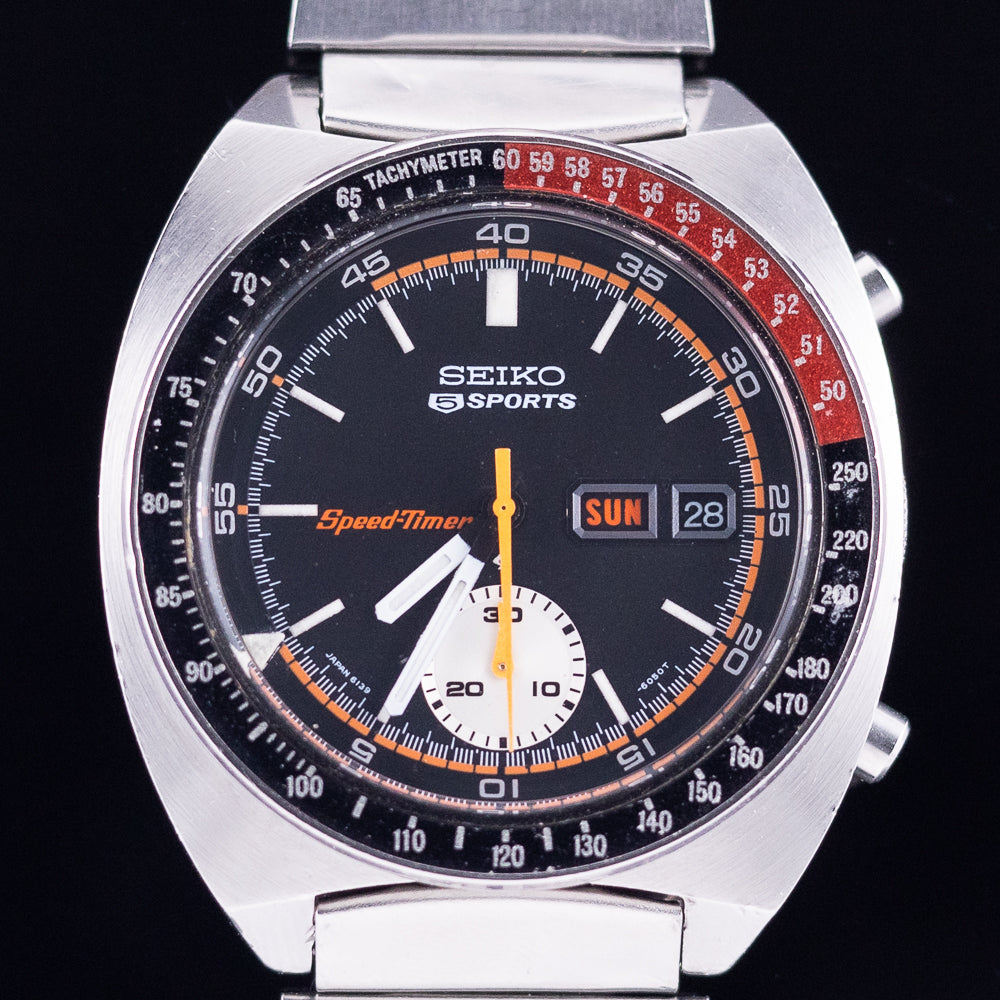 SEIKO COKE 5 SPORTS SPEED TIMER REF.6139-6032