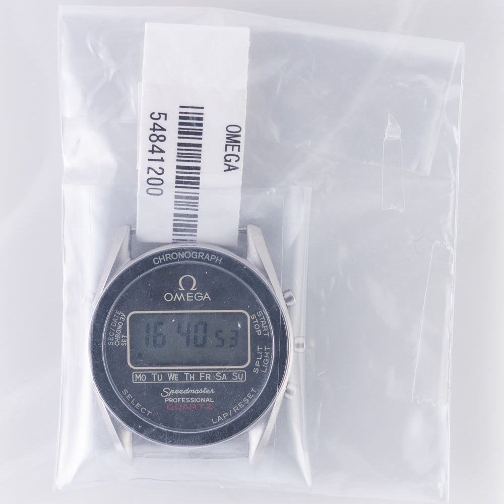 OMEGA SPEEDMASTER professional LCD display Ref.186.0004 – Serviced by OMEGA