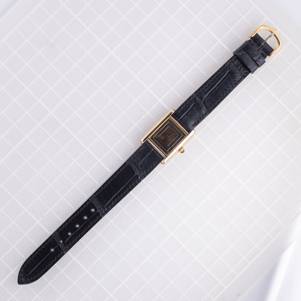 CARTIER SM Must de tank Trinity Dial