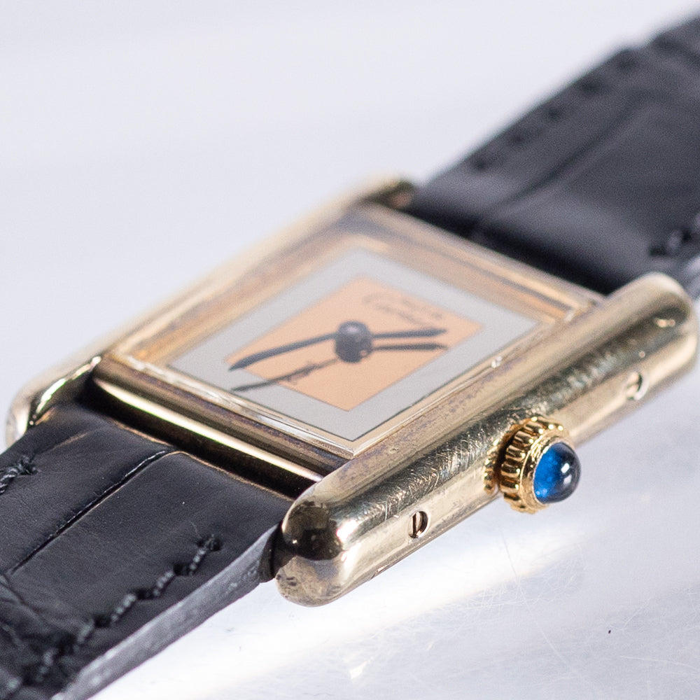 CARTIER SM Must de tank Trinity Dial
