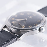 OMEGA SUVERAN Black Gilt Dial Ref.2400-7